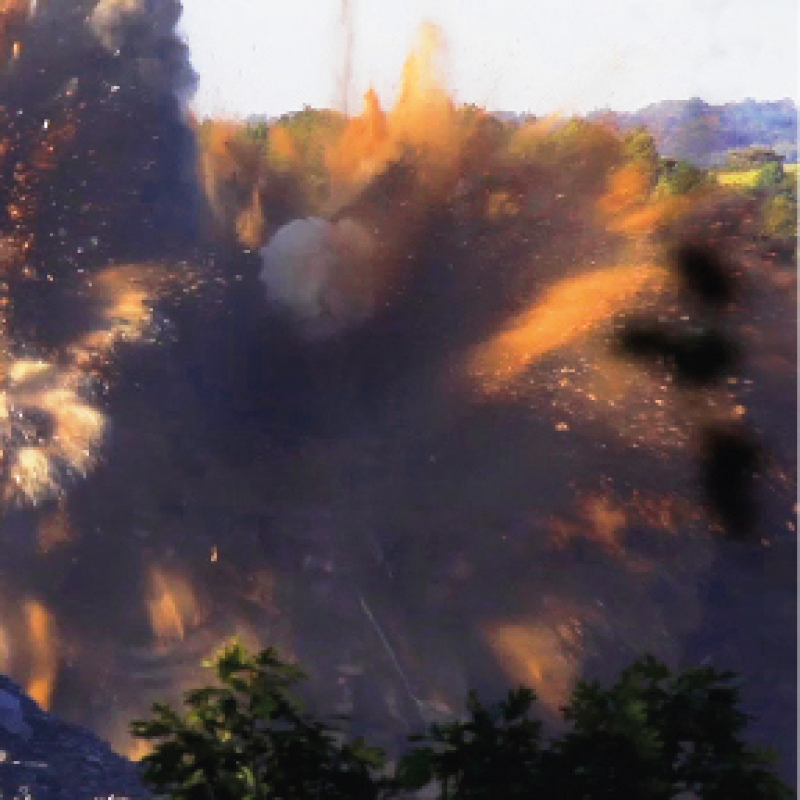 mine blast monitoring