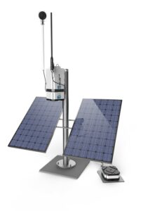 blast vibration monitor solar powered unit