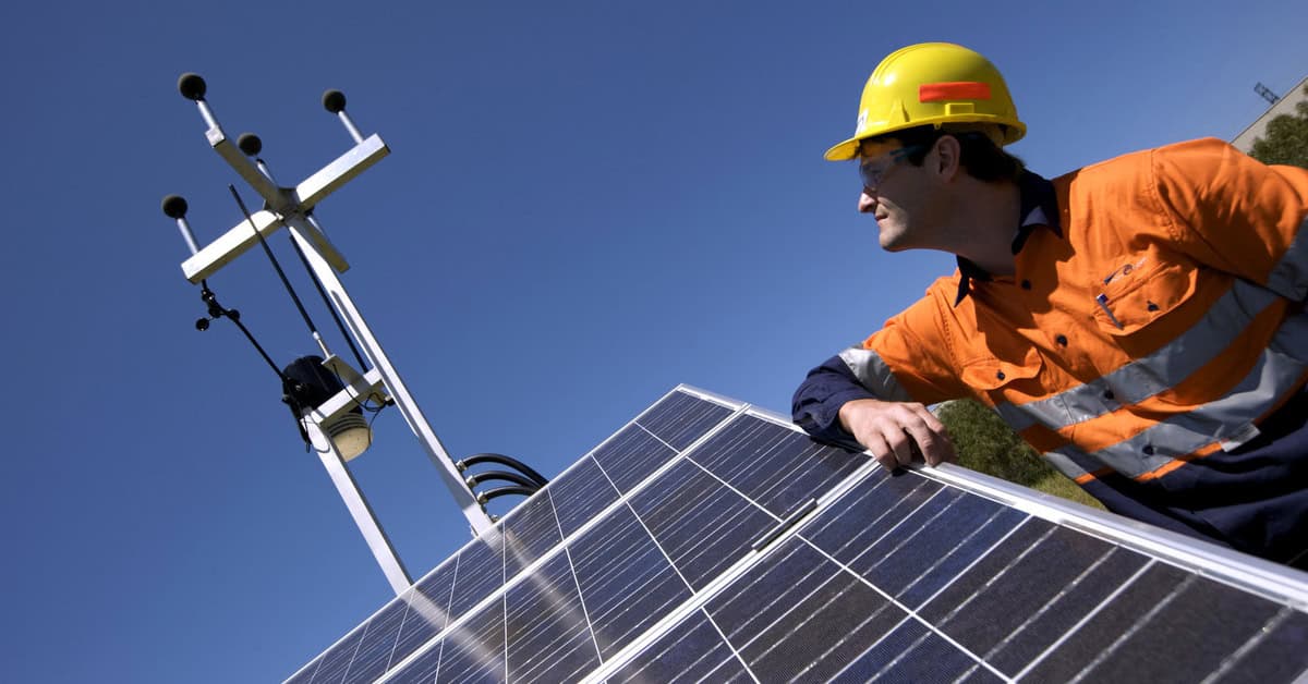 Man with SentineX® environmental monitoring system fitted for noise monitoring